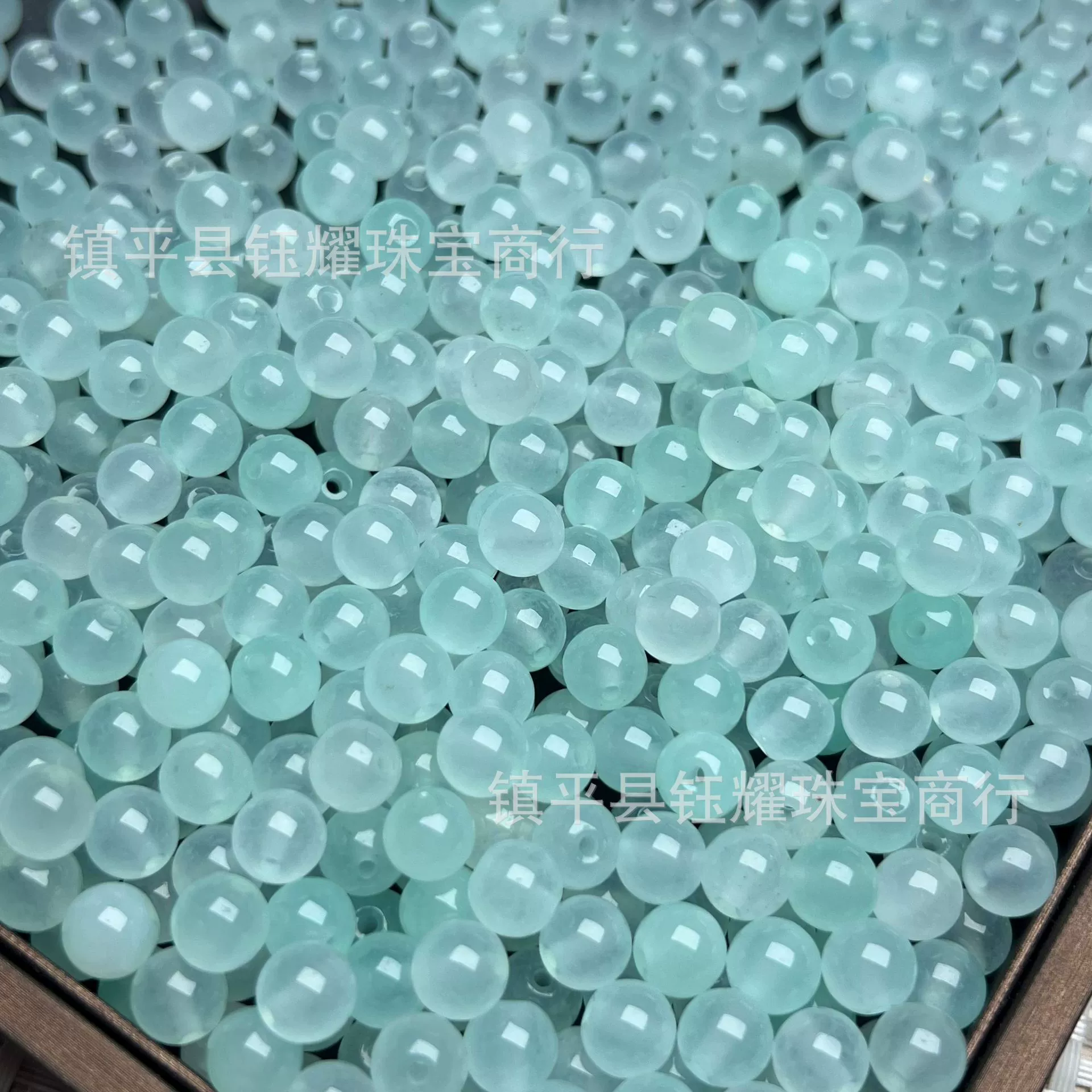 Натуральные бусины Bashan Cui Bingqing, круглые бусины, нефритовые бусины, браслет «сделай сам», ожерелье, цепочка для свитера, аксессуары, партия ювелирных изделий E18