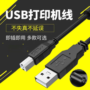 USB printer data cable lengthened 3m for Canon HP Epson standard synchronizer computer extension cable
