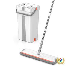 懒人免手洗平板拖布桶拖地大号拖把套装厂家批发拖把家用一拖净