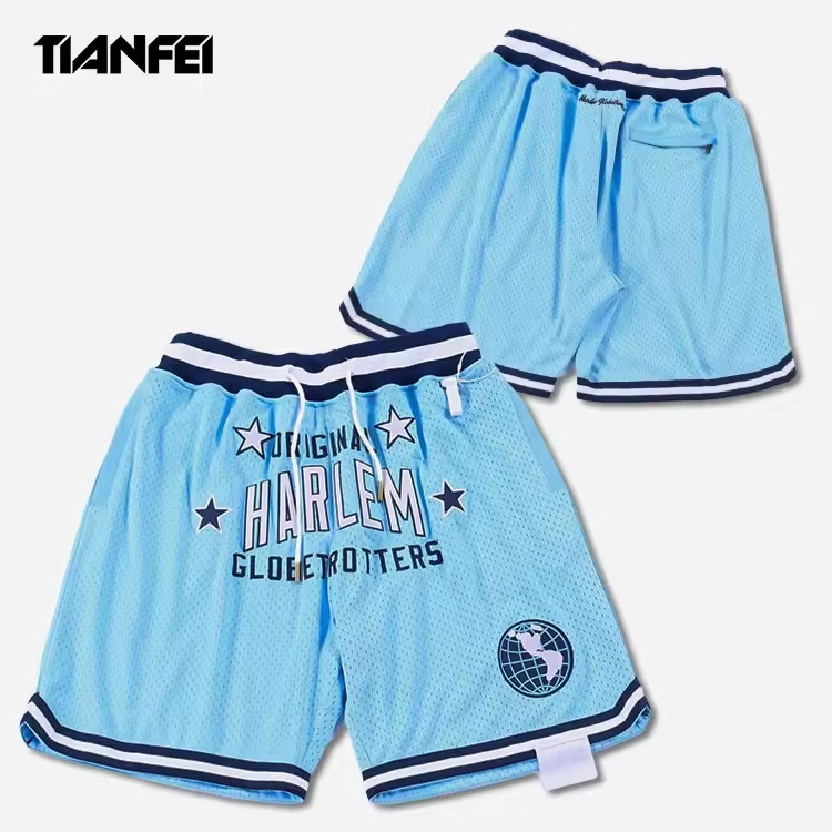 Tf Custom Men's Clothing Street Hip Hop Style Mesh Basketball Shorts Sublimated Logo Embroidery Blank Basketball Shorts Tf Custom Men's Clothing Street Hip Hop Style Mesh Basketball Shorts Sublimated Logo Embroidery Blank Basketball Shorts