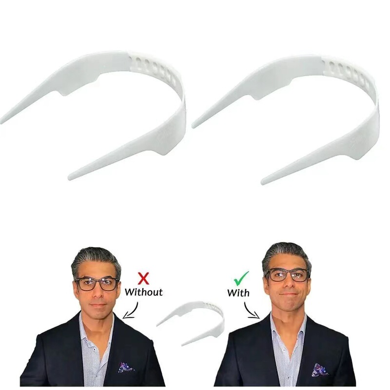 Cross-Border Adjustable Size Slick Collar Embedded Collar Collar Insert for Unisex Shirts