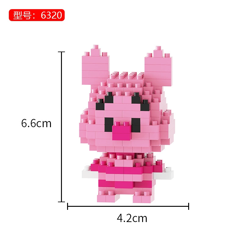 Mini constructor Lego DIY dolls, small buildable figures, assorted characters, 4×8×11 cm