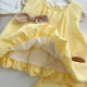 2025 Summer New Korean Style Girl Doll Bubble Dress Baby Bow Cute Pants Set 17115