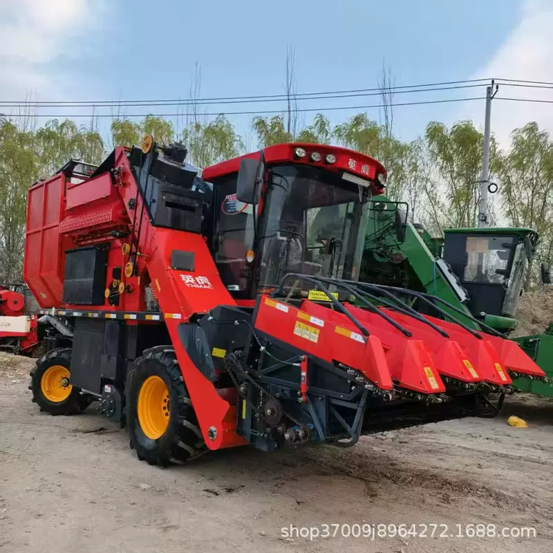 二手轮式大型联合收割机 全新库存茎穗兼收一体机 玉米收获机械