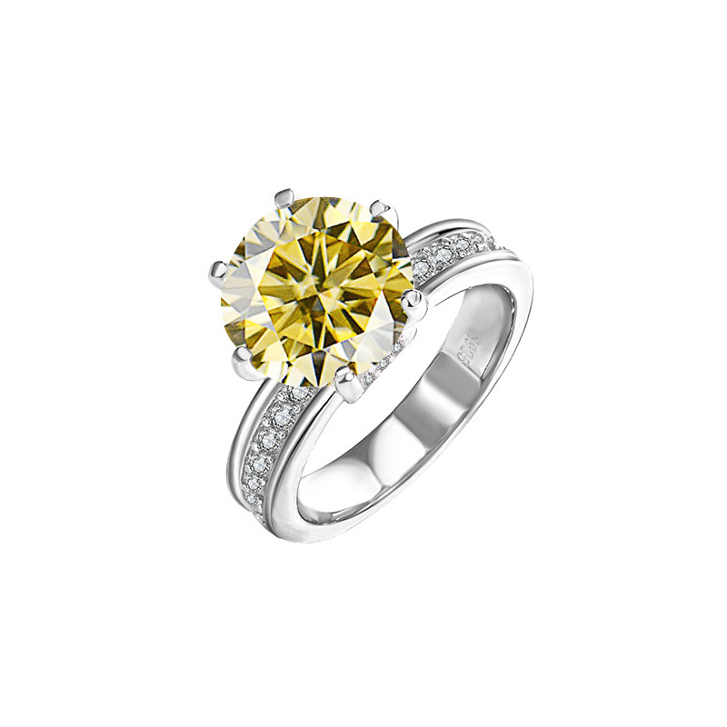 Anillo de diamante de 5 quilates de diamante al por mayor