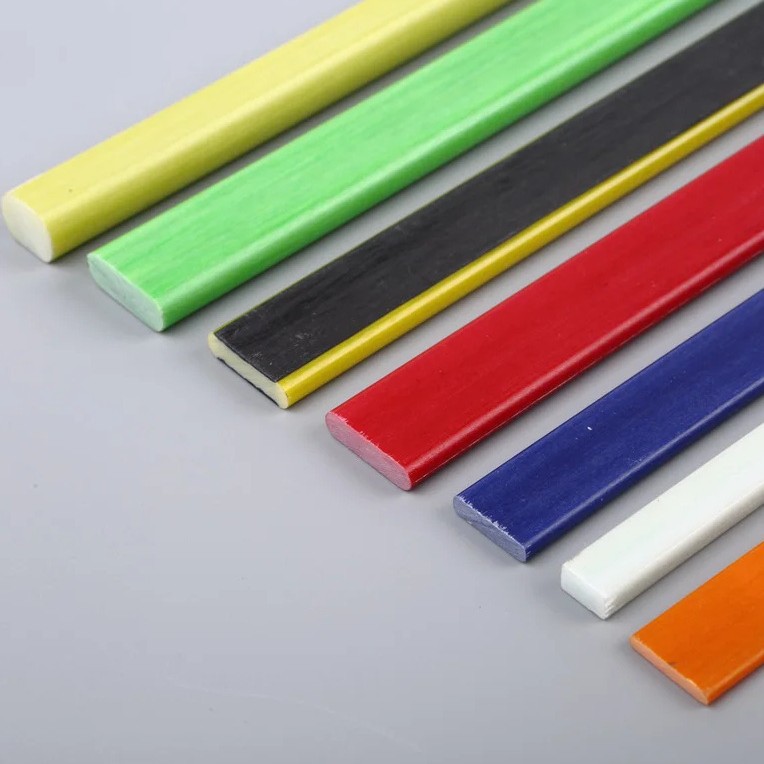 厂家直销高强耐腐蚀玻璃纤维扁条 抗老化多色定制环氧树脂扁条