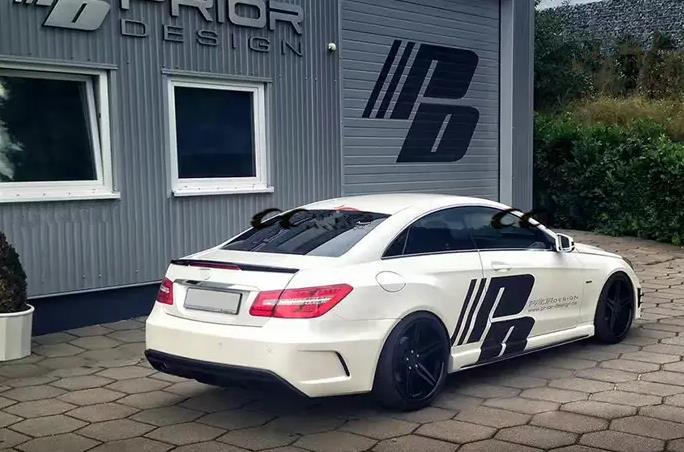 Suitable for 09-15 Mercedes-Benz E-Class Coupe Double-Door Coupe Rear Wing Amg Model W207 E260 Modified Rear Wing