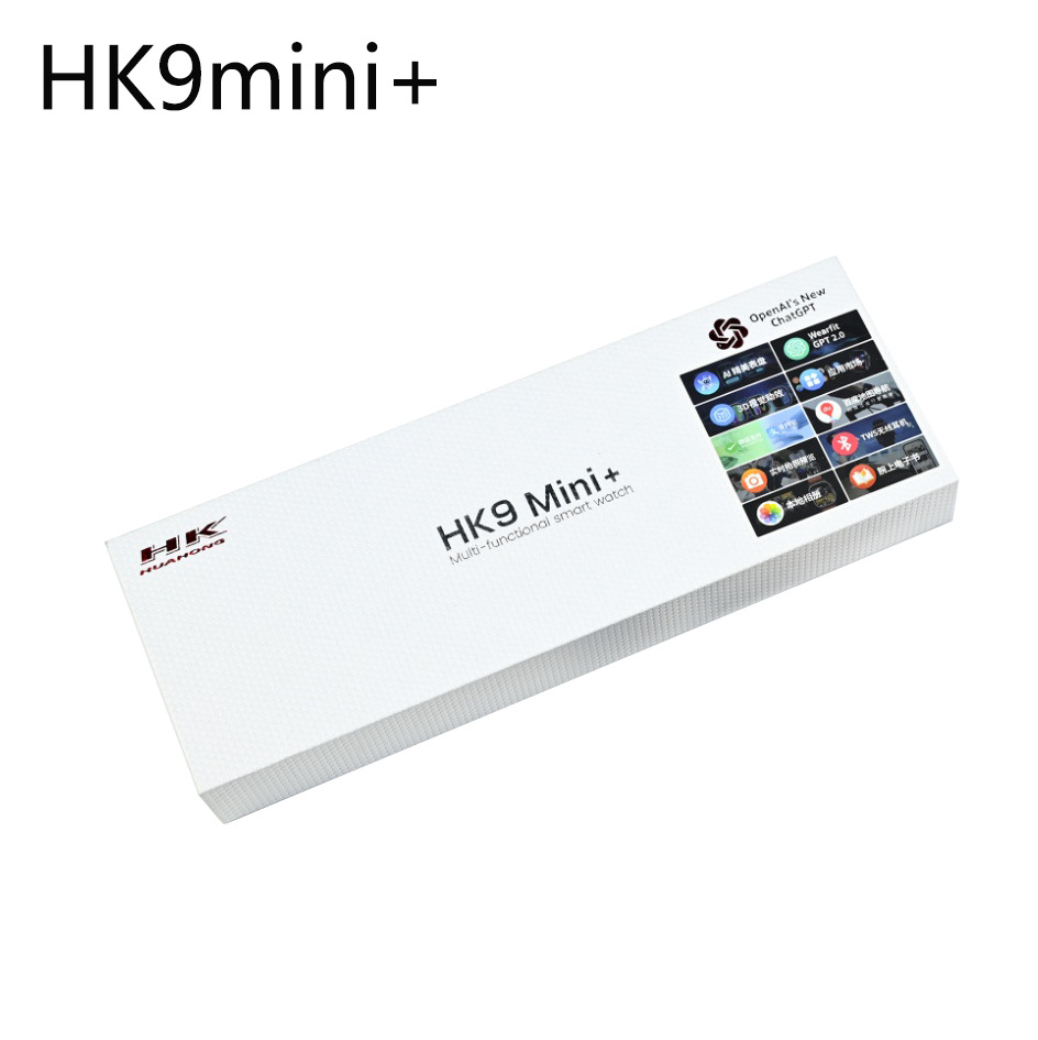 Joe Boss Hk9Mini+ Smart Watch for Men with Bluetooth Calling, Amoled Screen, Foreign Trade Huaqiangbei Watch