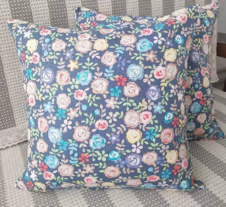 Cotton pillow, pillowcase, square sofa for bed, increased thickness