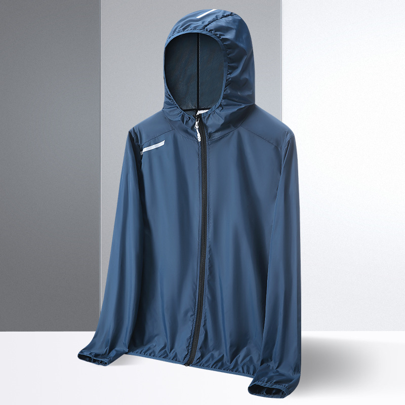Breathable Skin Clothing Ultra-Thin Men's Summer Men's Jacket New Men's Breathable Sun Protection Clothing Men's Thin Style