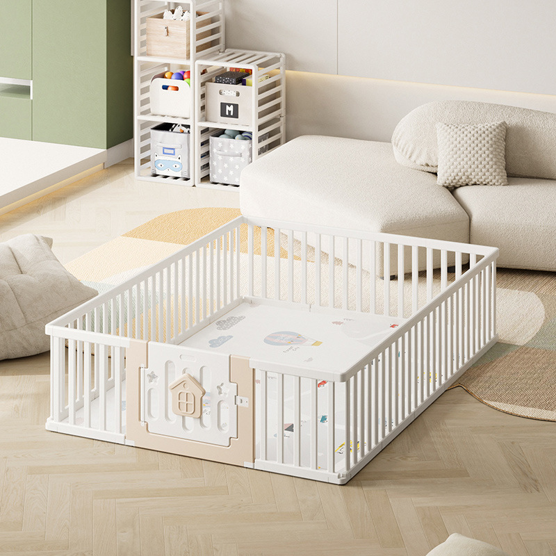 Babies juego valla barrera de protección infantil tierra arrastrar niños domésticos interior cojín de arrastrar para niños puede atravesar fronteras
