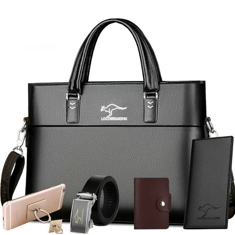 Small clutch bag, trend one-shoulder bag for leisure for documents