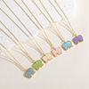 Copper pendant, necklace, cute chain for key bag , 14 carat, Amazon, wholesale