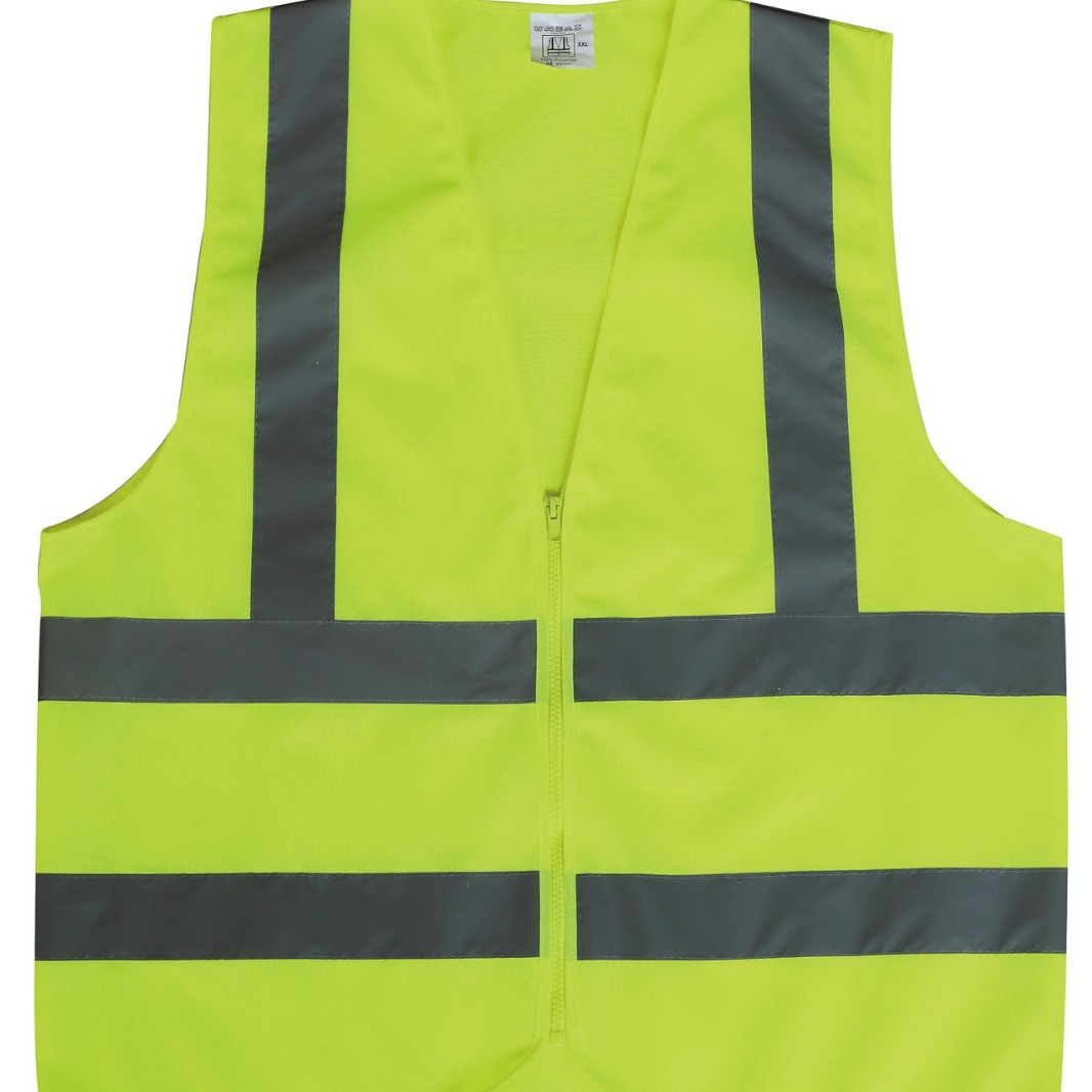 厂家一手货源大量批发两竖两横达标长丝高亮反光衣