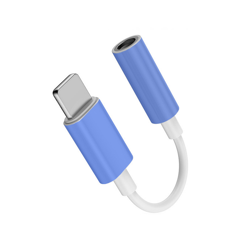 Aplicable a Apple adaptador de audio 3,5mm adaptador de auriculares iphone7 soporte de cable de audio ios13 versión