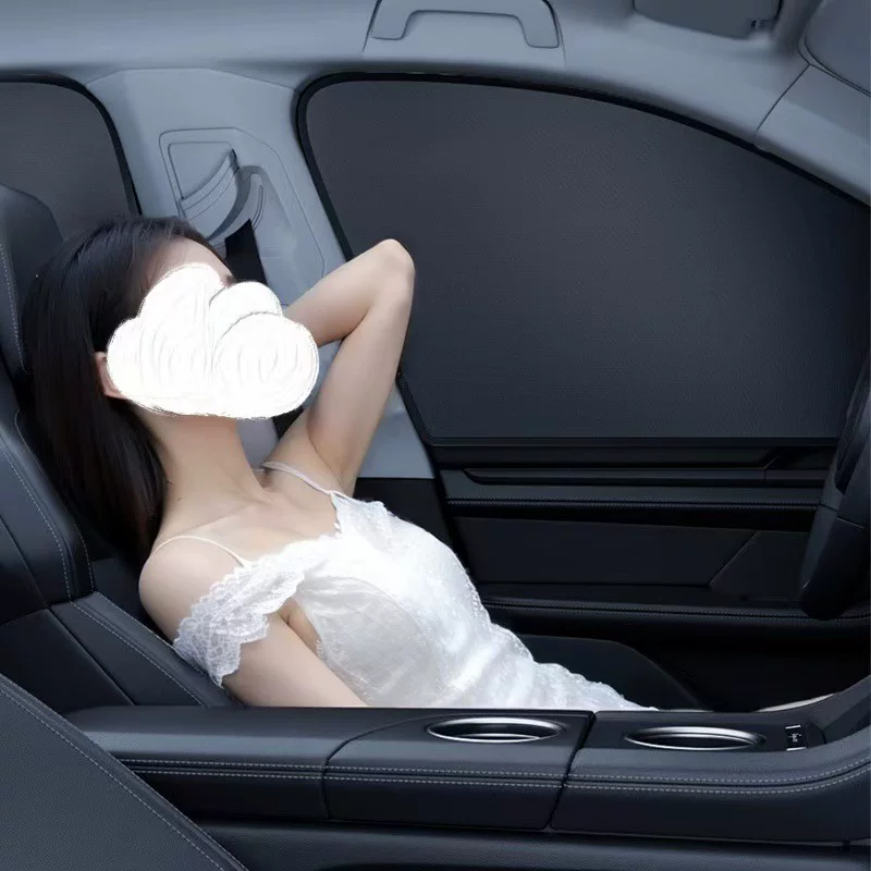 Амазон магнитный тест Car Window Sun Shade, содержит десять сверхм强 magnets to block light and protect against UV rays, полное солнце visor