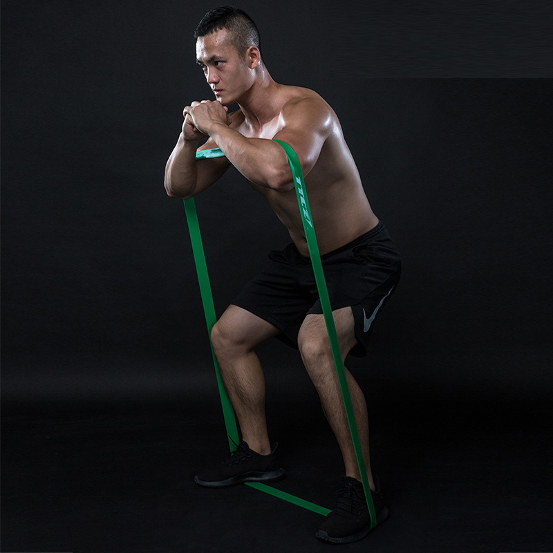 Fitness banda elástica banda de resistencia equipo de entrenamiento de pista y campo anillo de tensión equipo de fitness en casa