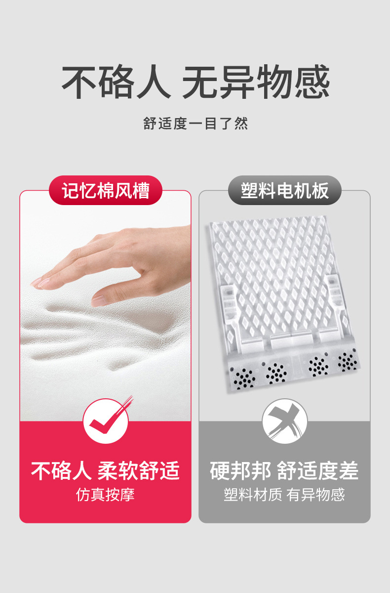 Car Electric Massage Lumbar Support Artifact Waist Support Driver Cushion Car Driving Seat Backrest Car Interior