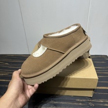 【顺丰包邮】厚底玛丽珍雪地靴女2025冬新款桑坡皮毛一体加厚保暖