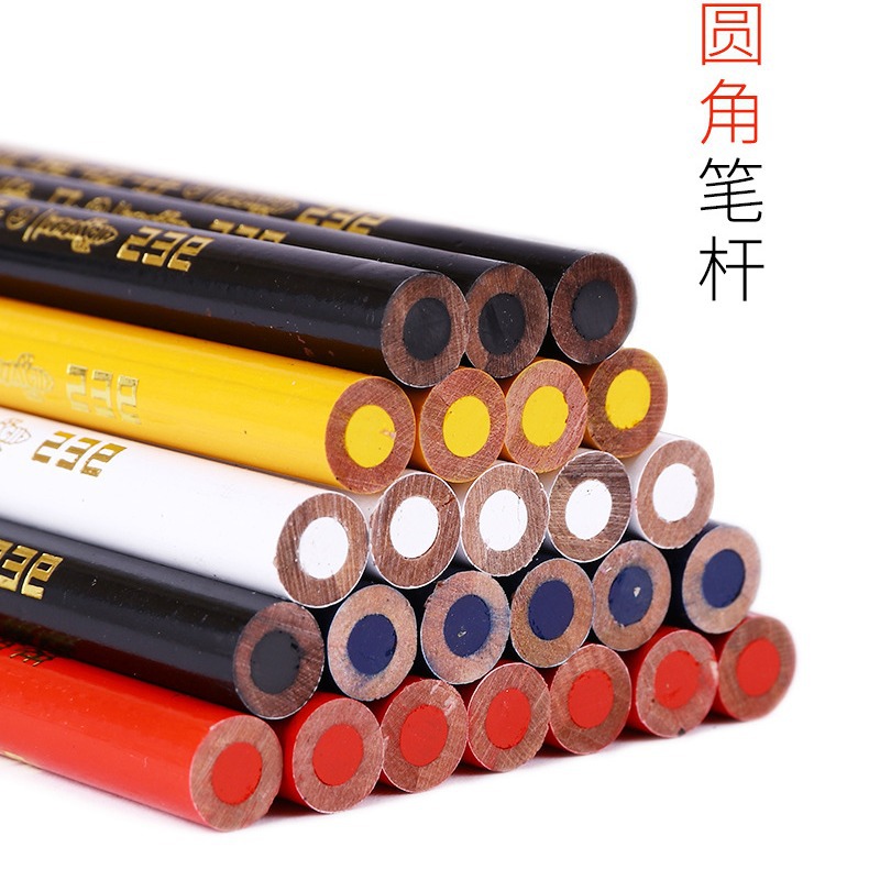 Lápiz chino 536 vidrio especial cuero plástico metal porcelana punto marcado carpintería cepillo escritura