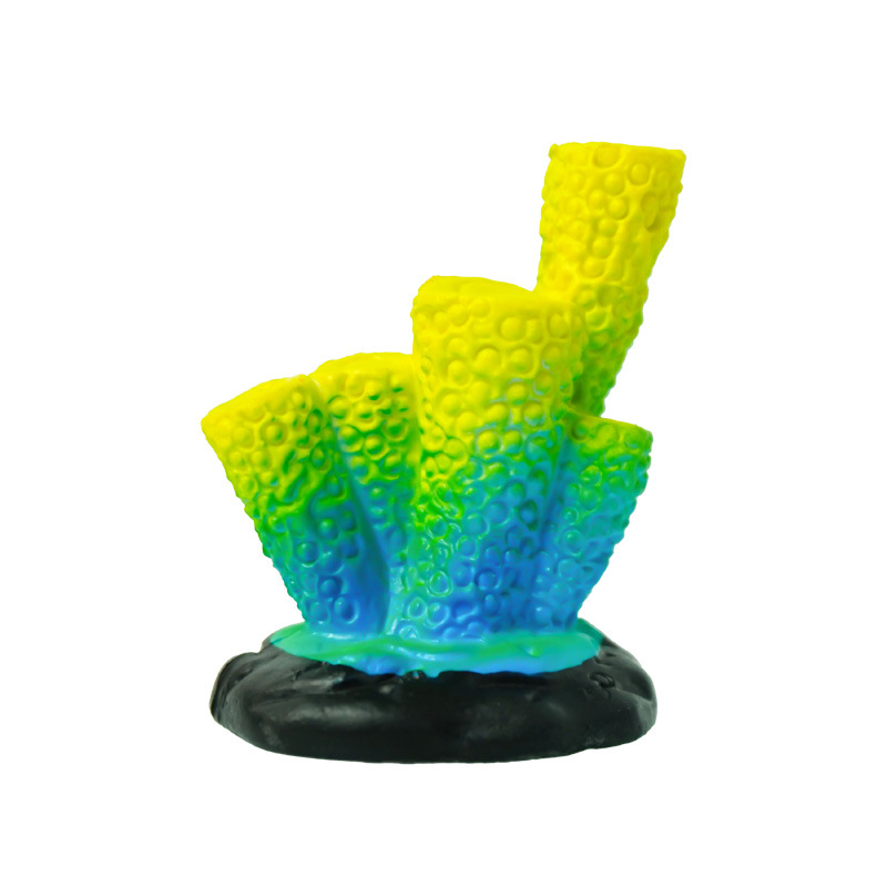 La cuarta temporada del pequeño acuario de coral submarino pecera piscicultura tortuga mini decoración de regalo estrella de mar decoración de algas