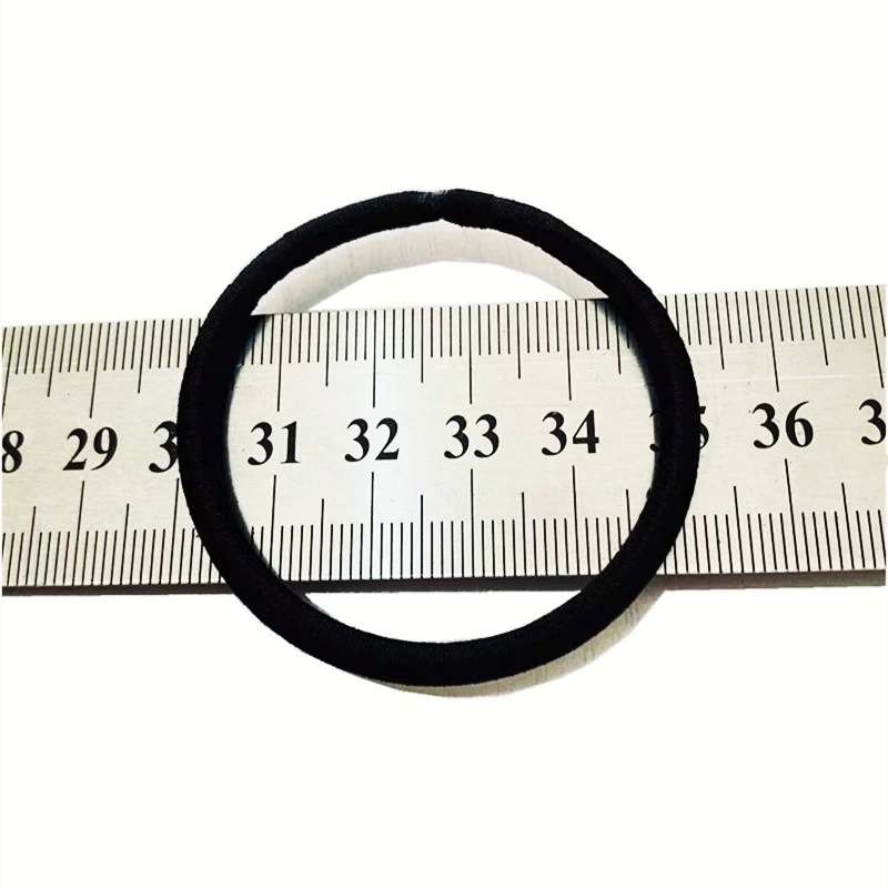 Бесшовная веревка для волос с трансграничной этикеткой, высокоэластичная кожаная резинка, повязка на голову, аксессуары для волос, повязка для волос, головной цветок, оптовая продажа, ремень интернет-знаменитостей