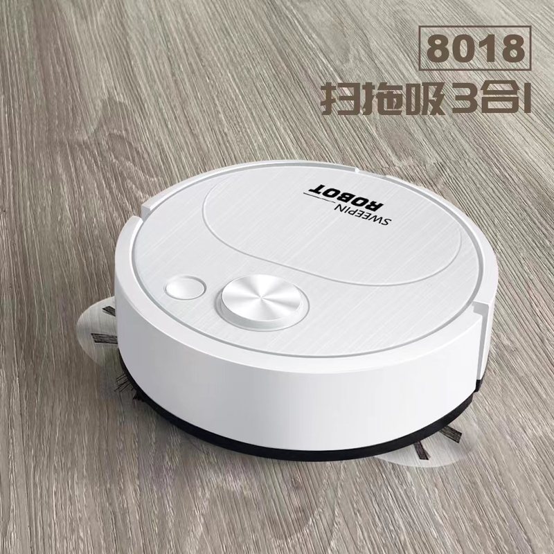 Household Vacuum Cleaner, Cleaning Machine, Dust Remover, Three-In-One Smart Sweeping Robot, Vacuuming and Mopping, Strong Suction for Dust Removal