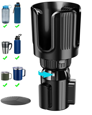 Car cup holder/beverage holder holder extender car cup - movable-cup-holder
