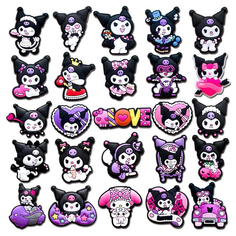 Random hole shoes buckle 20 30 50 100pcs random PVC shoes charm garden shoes accessories children party gift