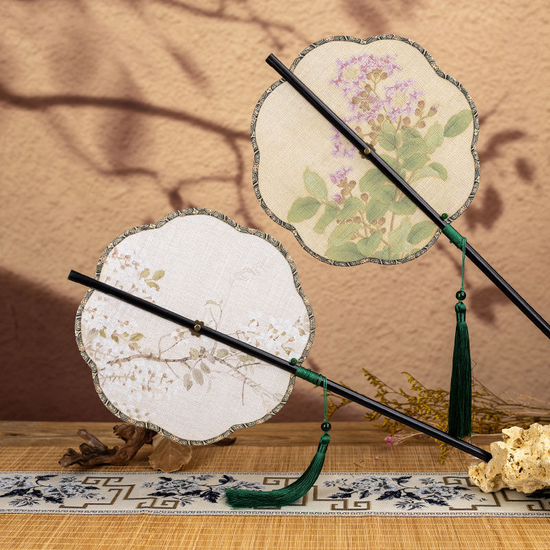 Ventilador de cintura plegable de estilo antiguo, bambú, flecha, traje de Han, cheongsam, falda de caballo, espectáculo fotográfico, regalo de estilo nacional, portátil