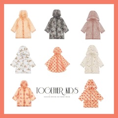 23rd Year KS Children's Raincoat for Small Students - Cape Style Waterproof Raincoat for Kindergarten - Cartoon Style Rain Gear SHJ