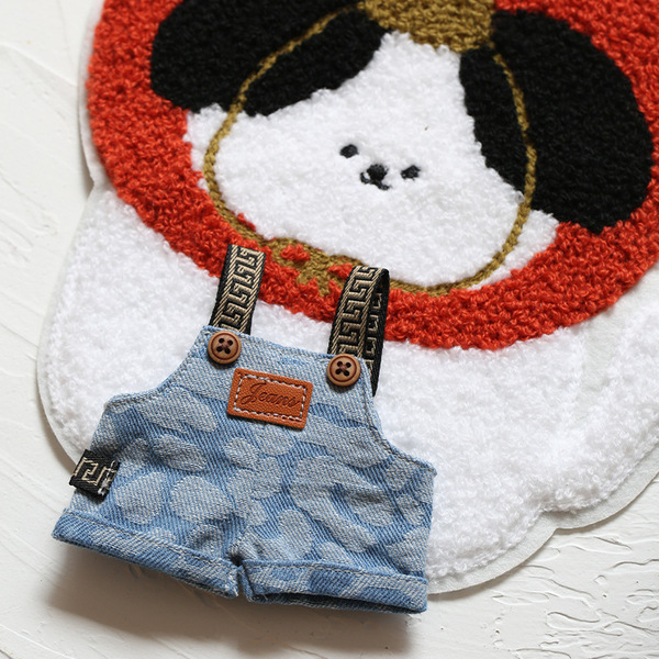 라부부 인형 펜던트, 귀여운 라부부 인형옷, 비닐 플러시 인형옷, 인형 의상