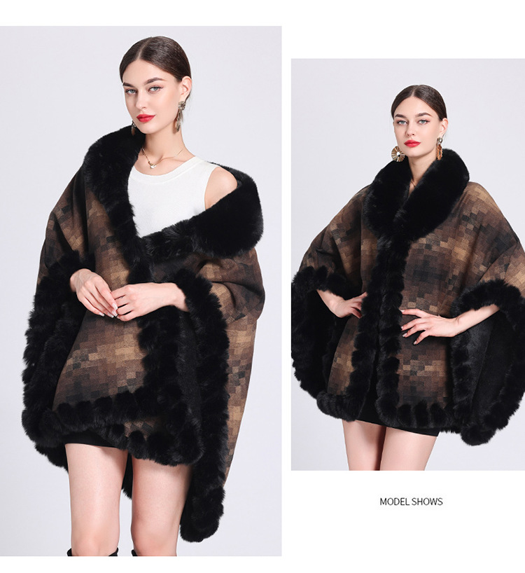 Women's sweater cardigan plus-size woolen coat_voghion.com