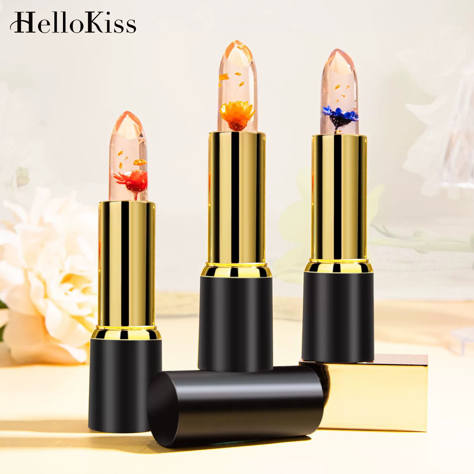 Hellokiss (Cross-border trading), makeup primer, nutritious shiny moisturizing lipstick
