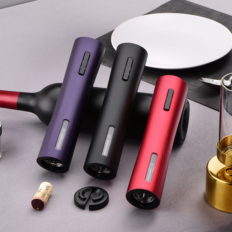 跨境货源电子开瓶器 Type-C小蛮腰塑料起子电动红酒电子开瓶器