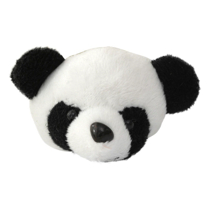 Милые животные куклы ткань медведь кошка голова плюшевые игрушки сумка кулон заколки для волос аксессуары мультфильм брошь оптом