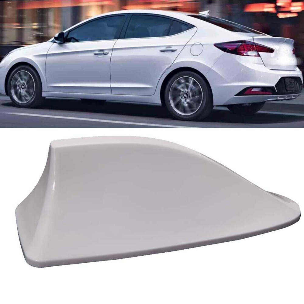 Car Decoration Shark Fin Universal Antenna, Radio-Specific Antenna, Car Roof Spoiler Antenna Modification, No Drilling Required