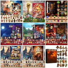 跨境新品热销自定义多款盲盒圣诞节圣诞树装饰平面亚克力挂件礼物