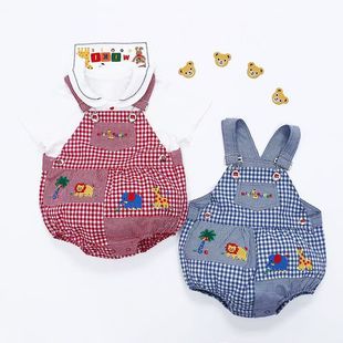 Tian Jiu Pants Children's Summer Cartoon Zoo Bear Deer Tian Jiu Pants Wrap Fart Pants Strap Pants for Hair
