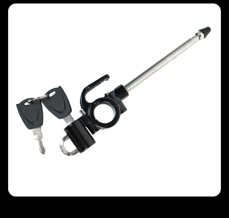 Electric Vehicle Helmet Lock, Battery Motorcycle Scooter Universal Kite Line Cutter, Mirror Mount, Riding Safety Accessories