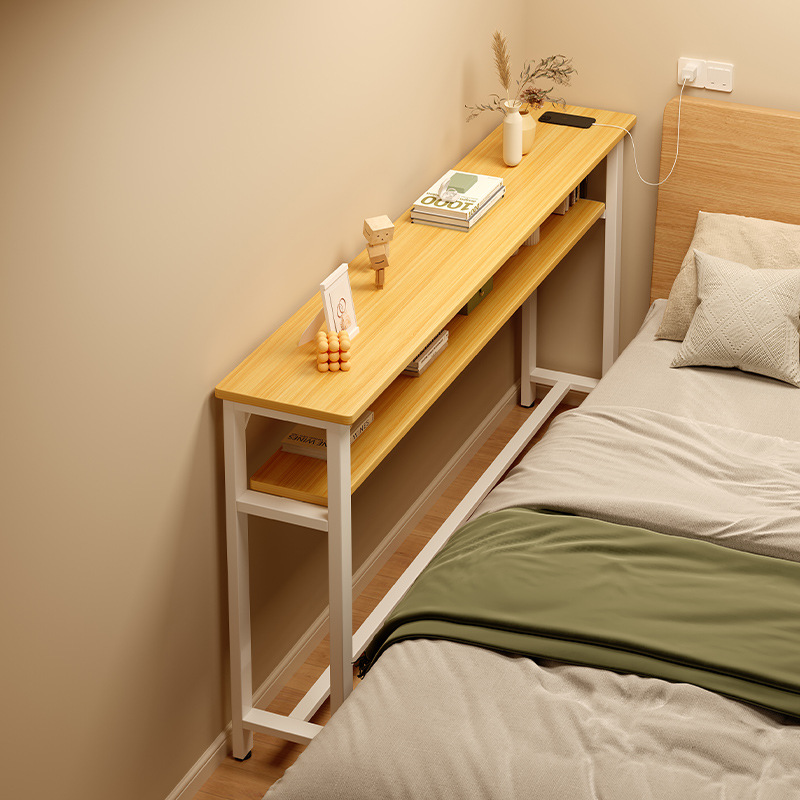 Sofá de relleno trasero almacenamiento estante de tira larga dormitorio estante estrecho estante de almacenamiento estante de pared estante de sala de estar