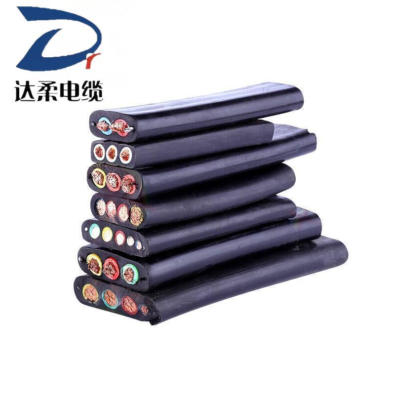 CFF92DA船用铠装电力电缆 CEFR 2*1.5+1*1 行车起重机卷筒扁电缆