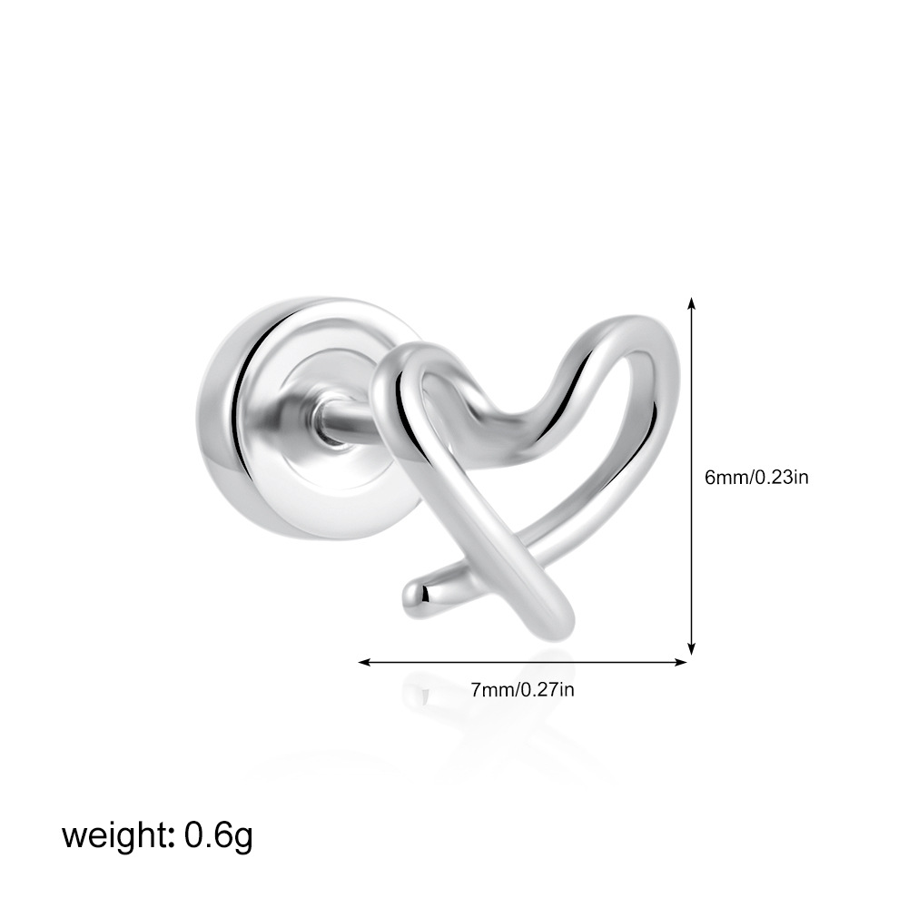 2g Weight 201 Stainless Steel Ear Needle Material Ear Studs Classification 1 Piece Quantity Casual, Daily Occasion Copper Material Star, Moon, Heart Shape Pattern All Seasons Season Women's Gender Plating Design Elegant, Simple Style Style 1 Piece Elegant Simple Style Star Moon Heart Shape Plating Copper Ear Studs 13