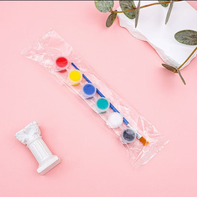 Pintura Acrílica Infantil de 12 Colores Set de 6