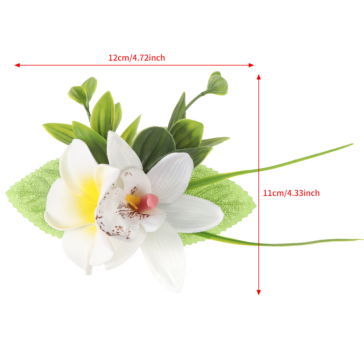 Women's Flower Lady Plastic Hair Clip display picture 1