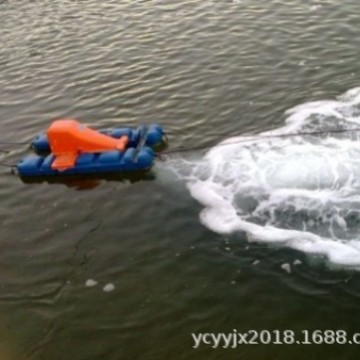 水产养殖鱼虾泥鳅塘三相380V射流式增氧机净水增氧排污增氧泵