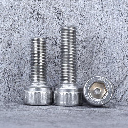 304 stainless steel cup head hexagonal screw bolt cylindrical head hexagonal screw M3M4M5M12 DIN912