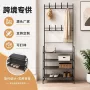 多层定制金属鞋架子衣帽架