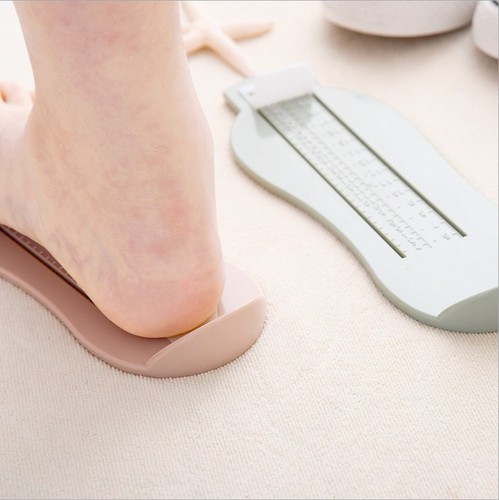 Baby Foot Measuring Tool Manufacturer Wholesale Children's Shoe Length Measuring Ruler Newborn Baby Shoe Size Selection Buying Shoes Household Use