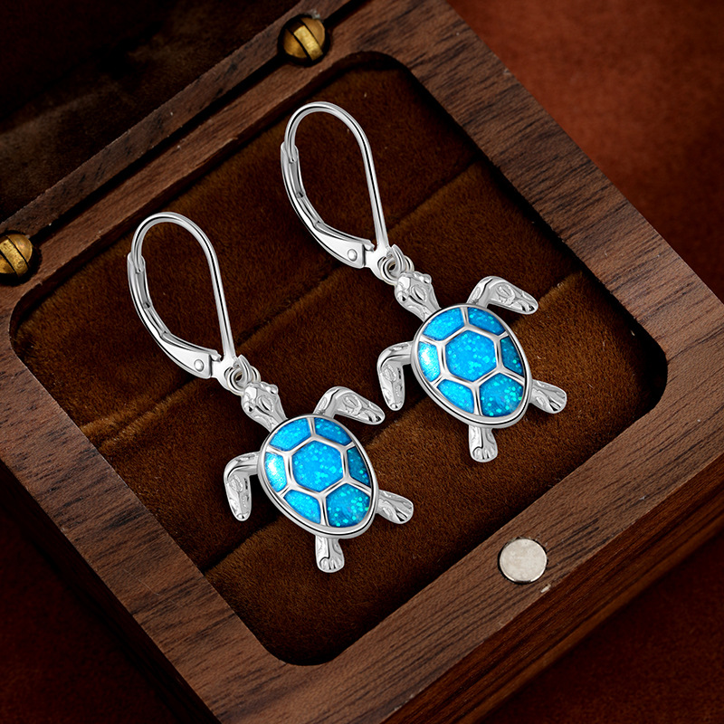 Pendientes de plata de ley 925 de venta caliente transfronteriza europea y americana